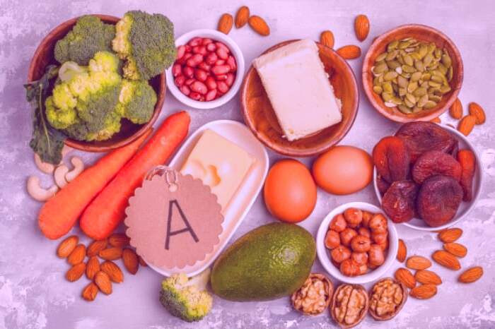 مواد غذایی ویتامین a