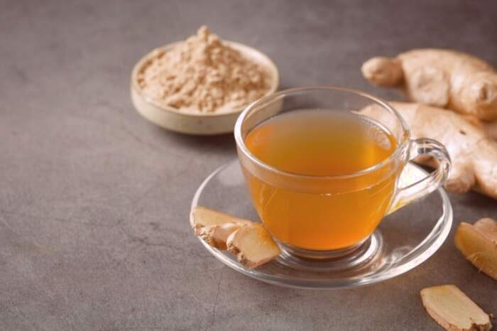 داروی گیاهی برای بدن درد  چای زنجبیل