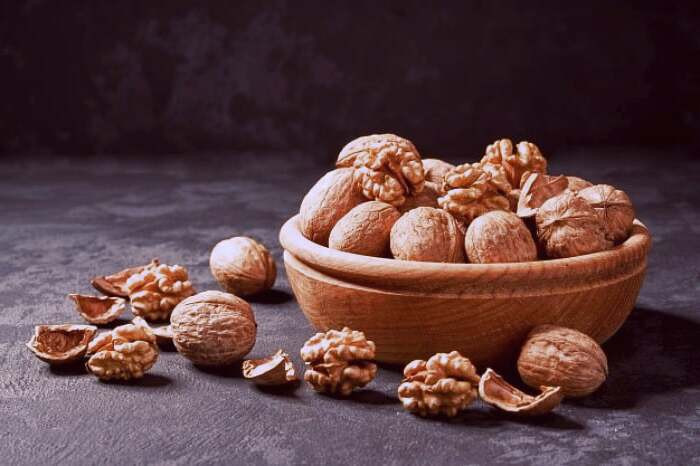 لاغری با گردو