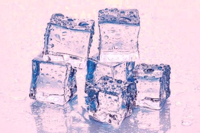 استفاده از یخ 