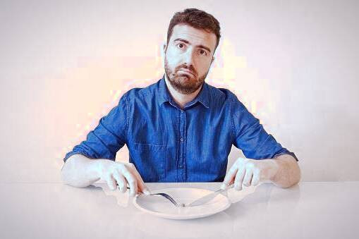 گرسنگی عصبانیت