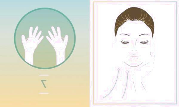 ماساژ صورت با دست