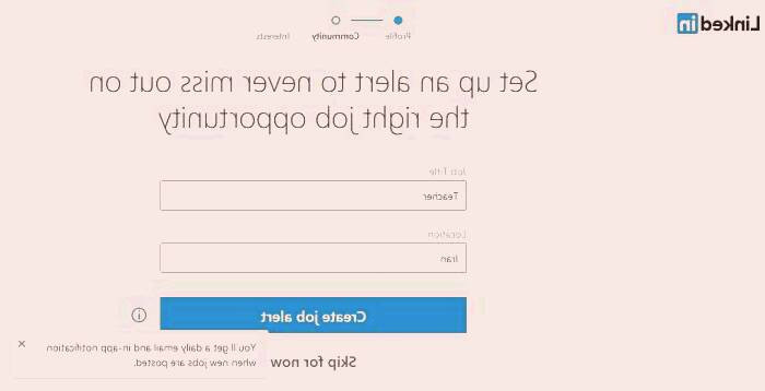 اکانت لینکدین