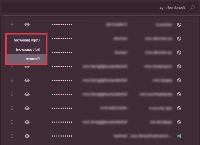 رمزهای کروم