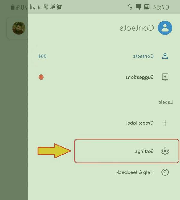 دفترچه تلفن اندروید