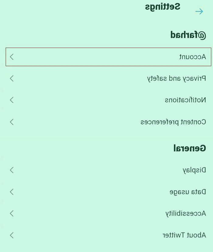 دیلیت اکانت توییتر