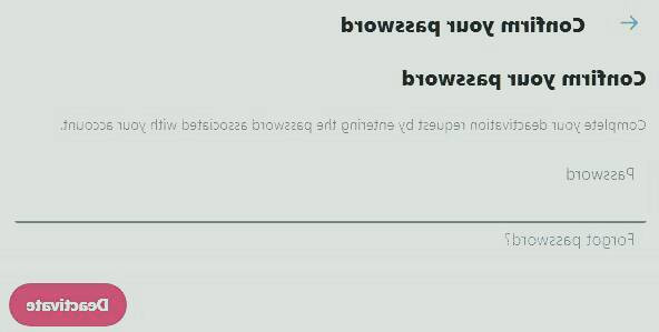 دیلیت اکانت توییتر