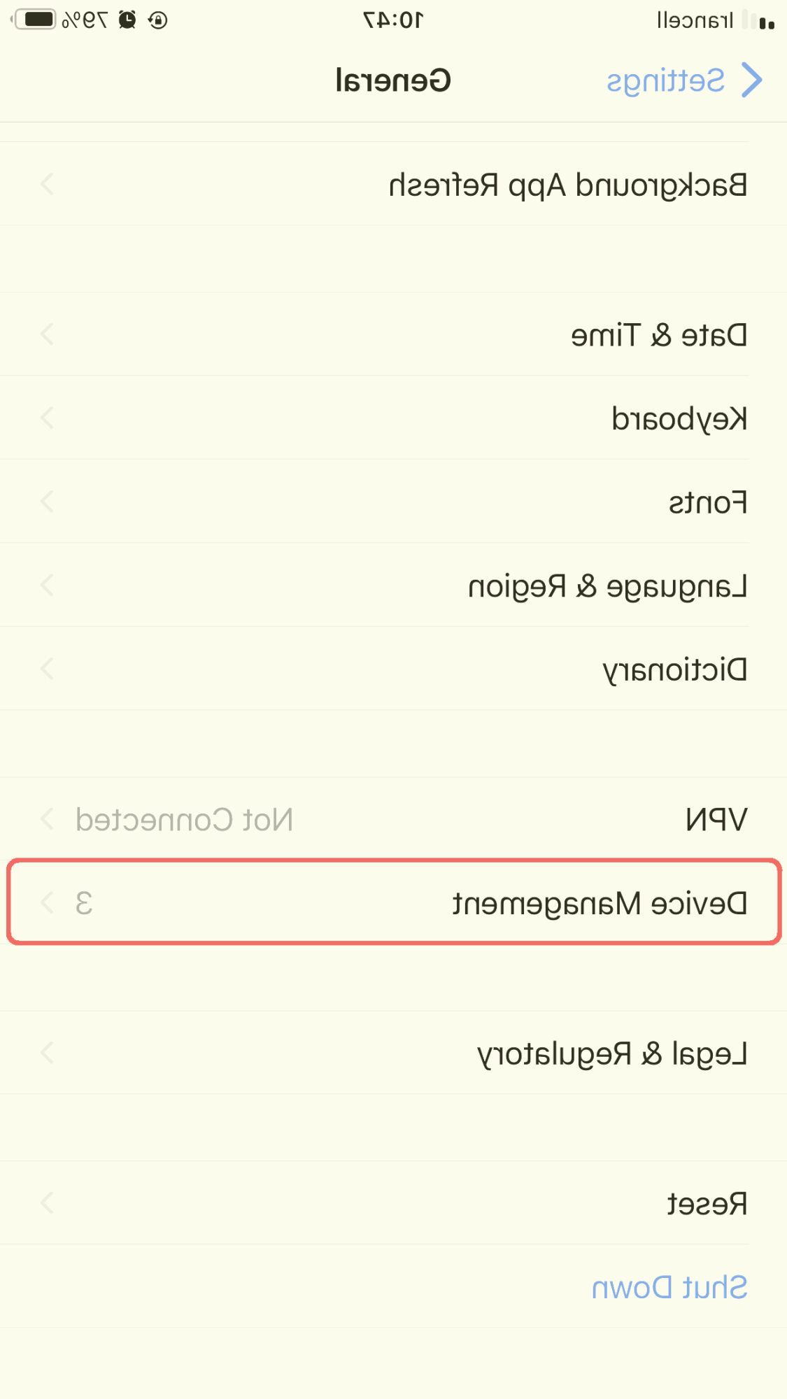 نصب برنامه روی آیفون
