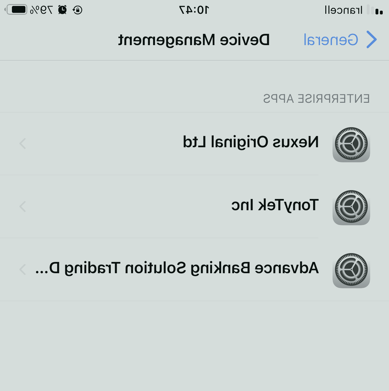 نصب برنامه روی آیفون