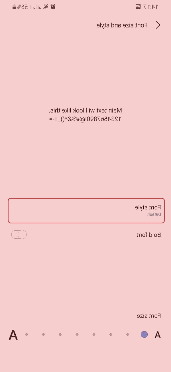 فونت سامسونگ