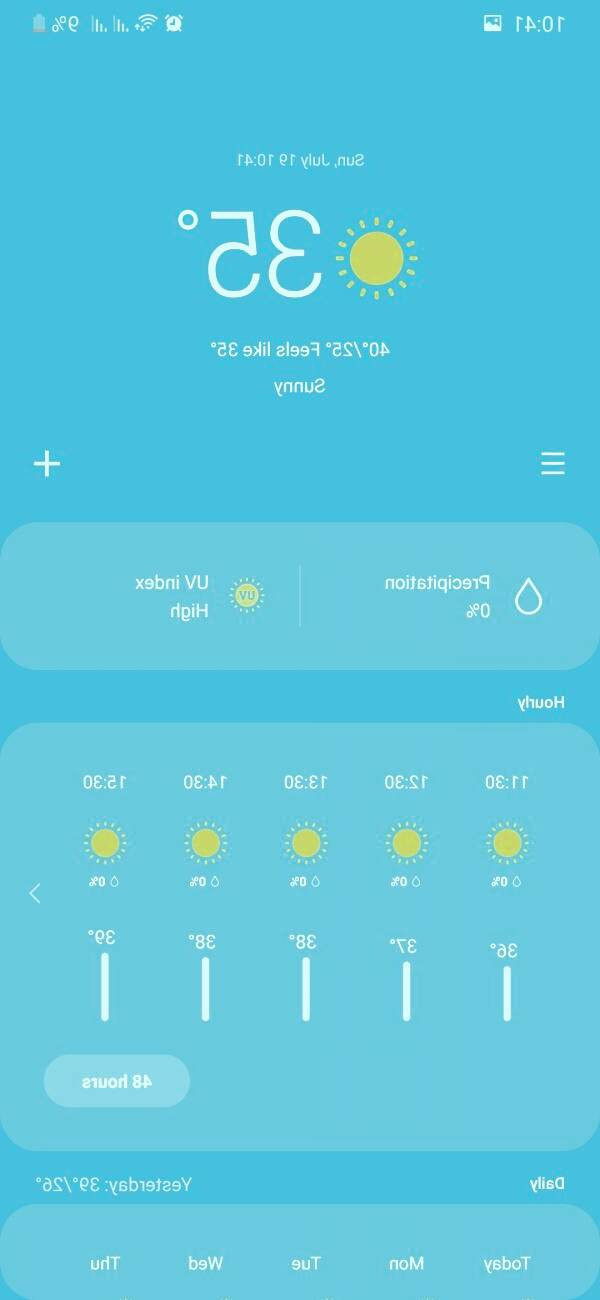 پیش بینی وضعیت هوا