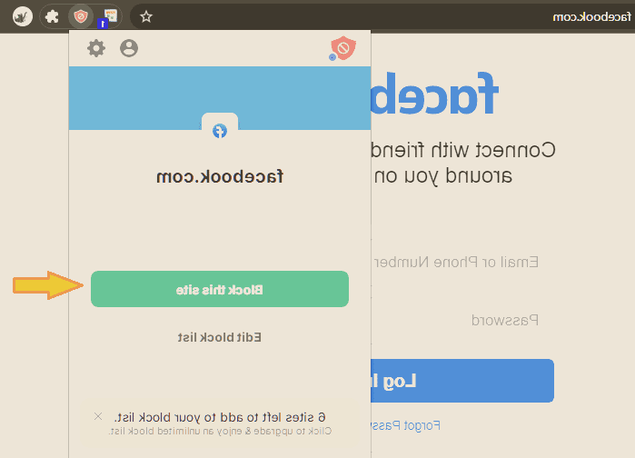 بلاک کردن سایت