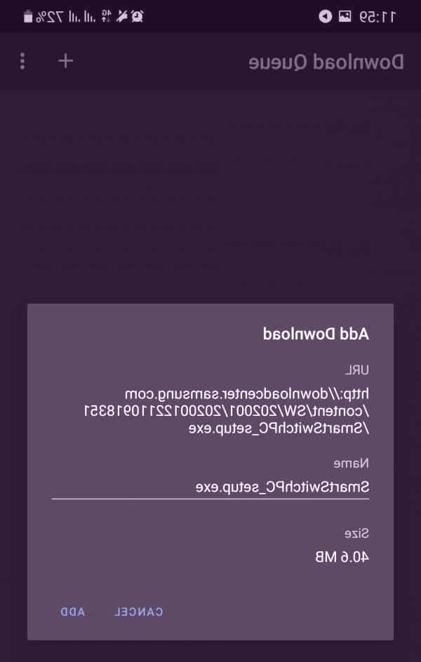 مدیریت دانلودها