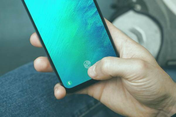 حسگر اثر انگشت زیر صفحه نمایش