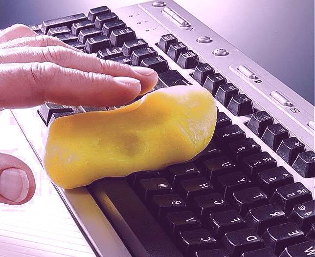 تمیز کردن کیبورد کامپیوتر تمیز کردن کامپیوتر