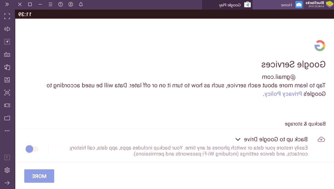 نحوه نصب برنامه در bluestacks