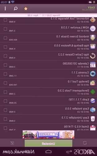 حذف برنامه های اندروید