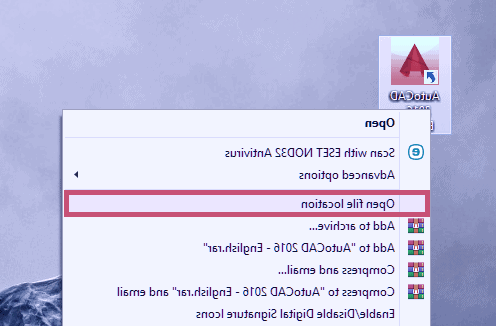 نصب فونت اتوکد