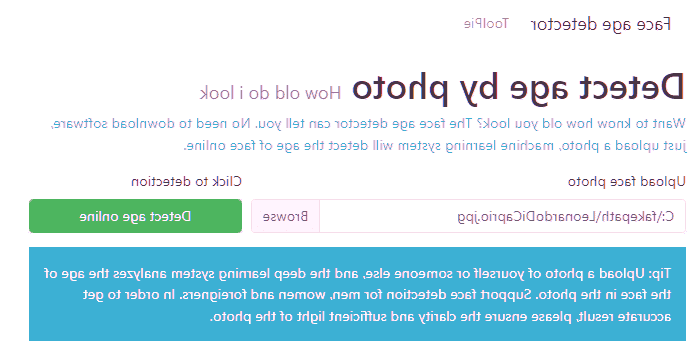 تشخیص سن