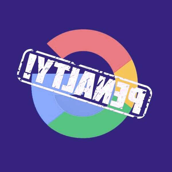 پنالتی گوگل رفع پنالتی گوگل