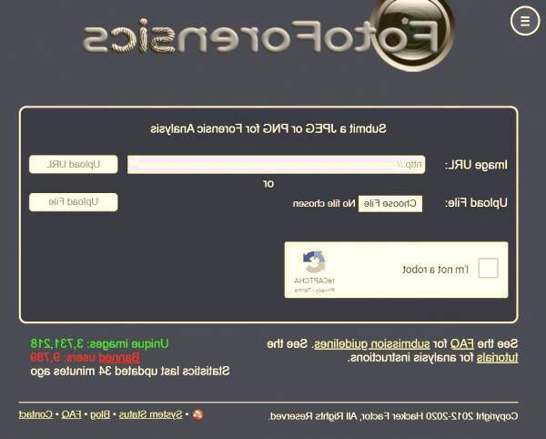 معرفی وب سایت fotoforensics عکس های فتوشاپی