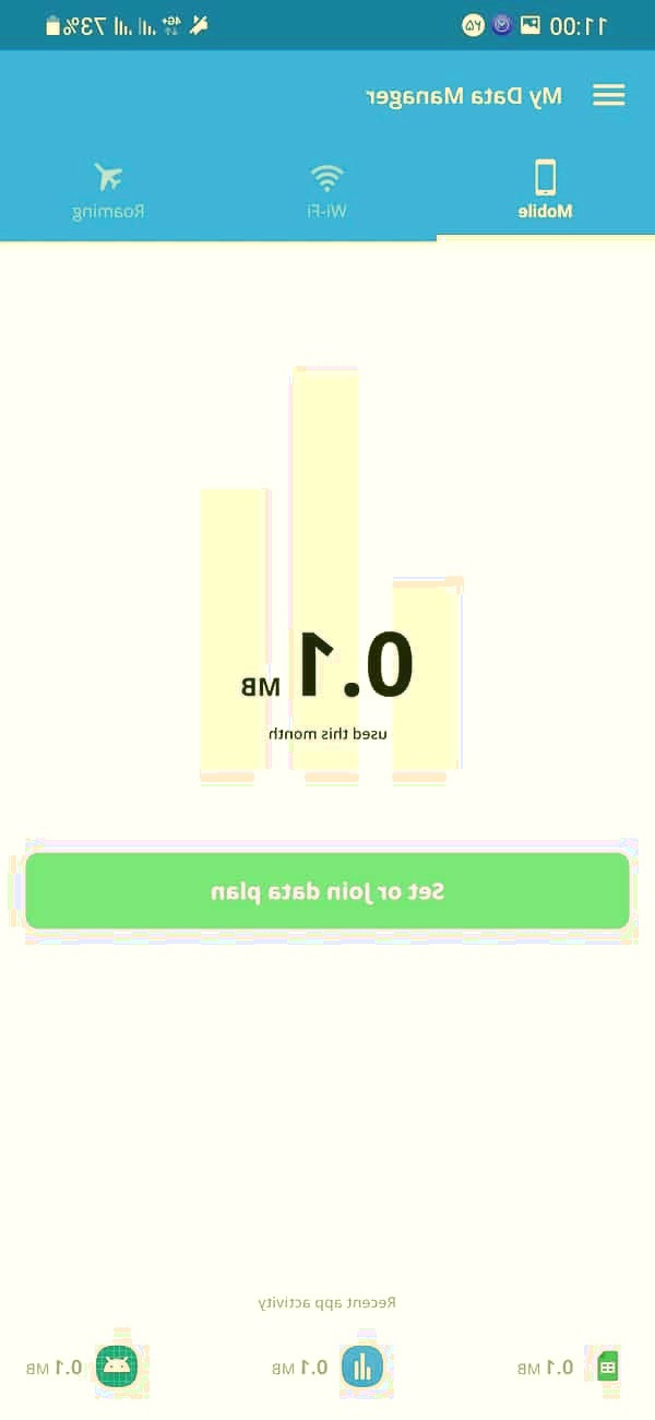 برنامه مصرف اینترنت