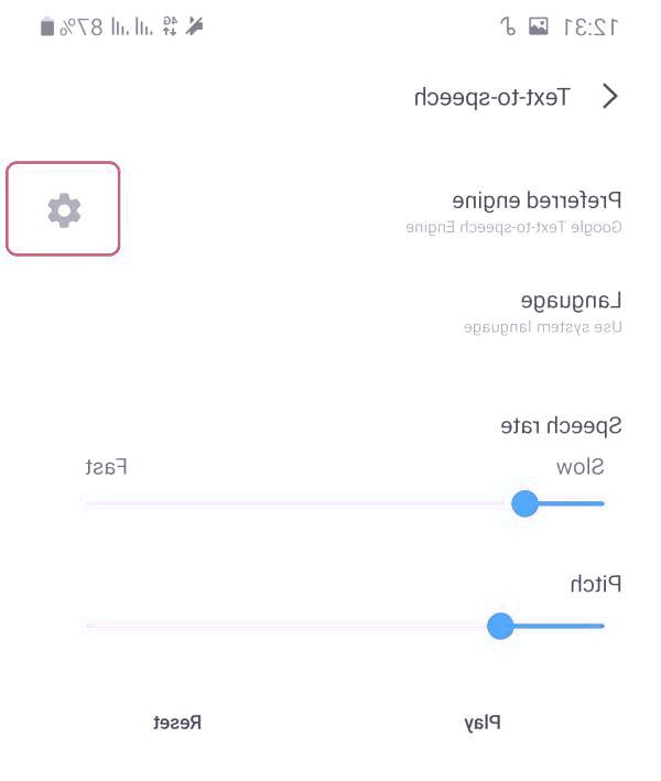 Text to speech
