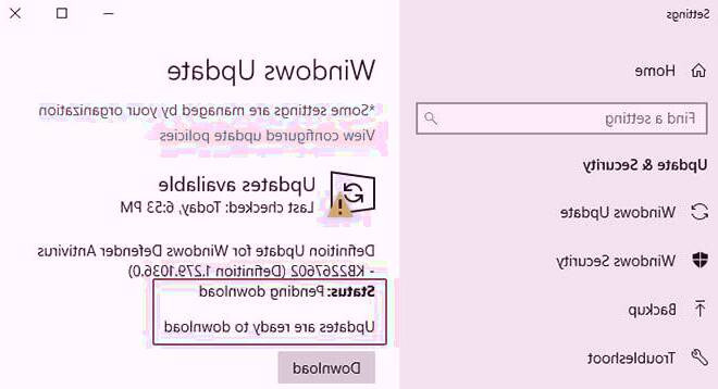 windows update