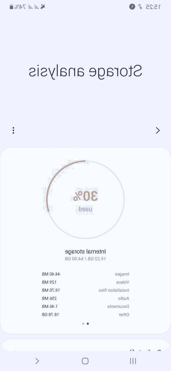 مشکل پرشدن حافظه گوشی حافظه دستگاه