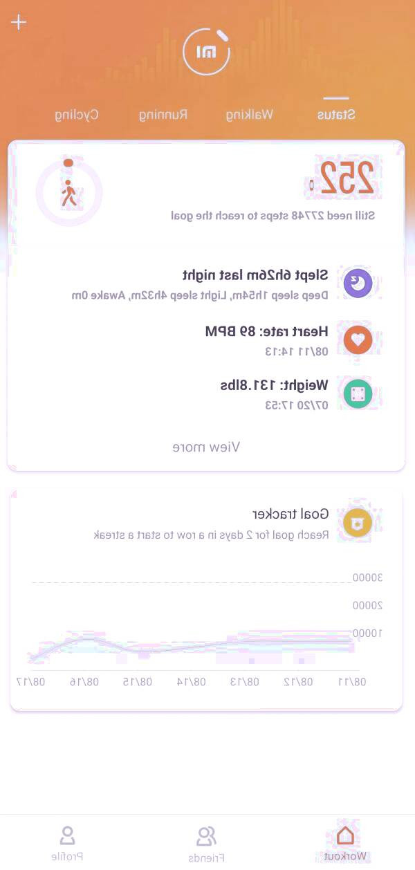 معرفی قابلیت های برنامه mi fit دانلود mi fit