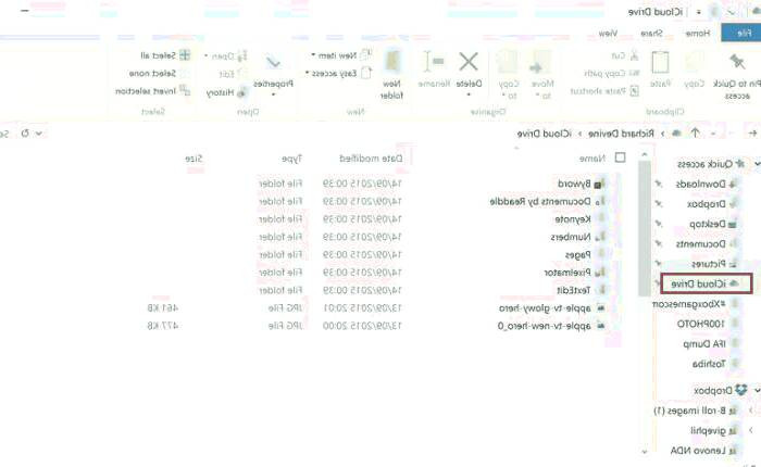 انتقال فایل به آیفون با استفاده از iCloud Drive iCloud Drive
