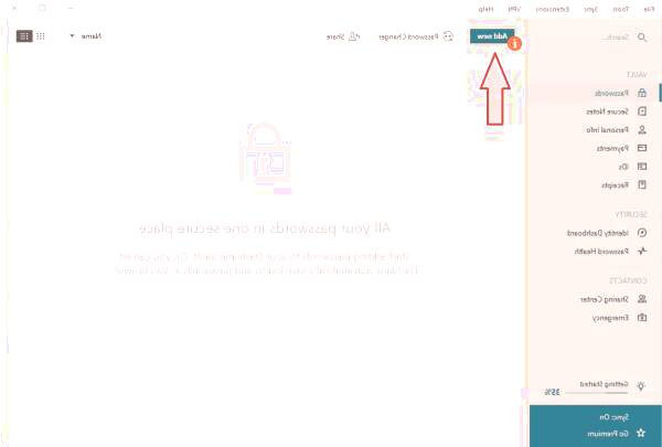 برنامه کامپیوتری مدیریت رمز عبور مدیریت رمز عبور