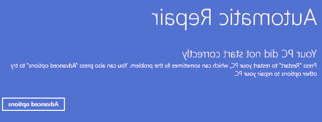 گزینه Advanced options را انتخاب کنید safe mode