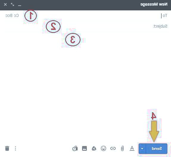 فرستادن ایمیل