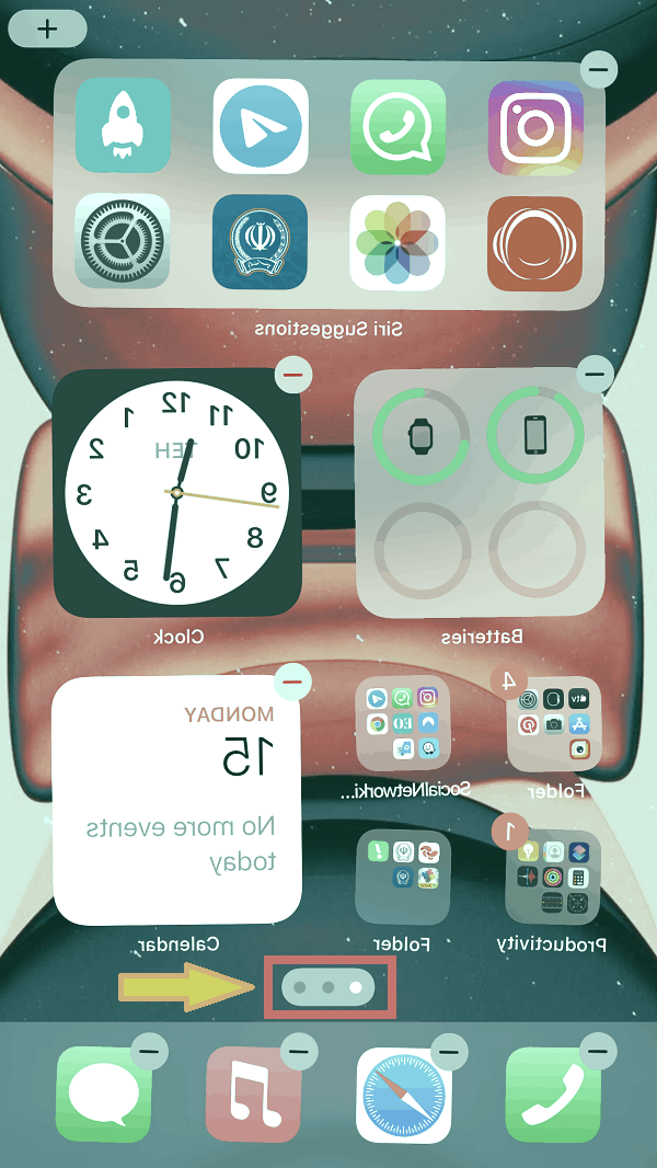 کار نکردن app library