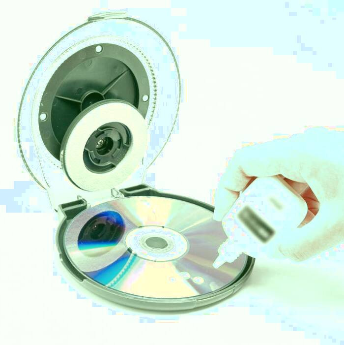 خط و خش سی دی