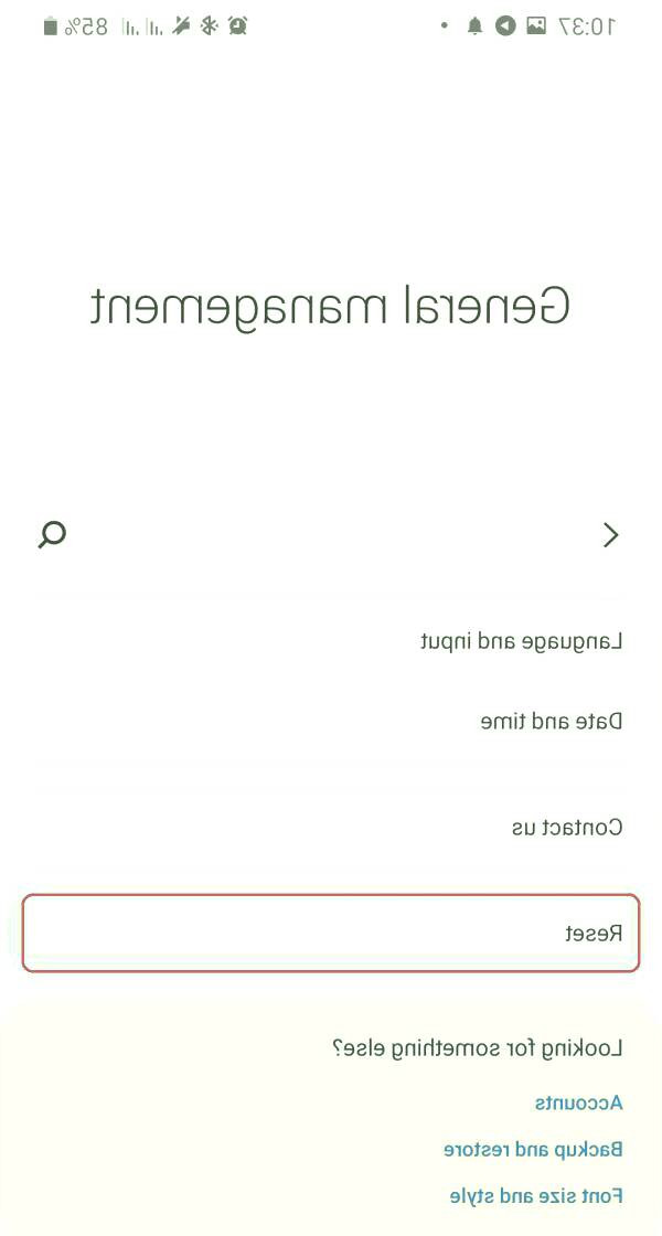 ریست گوشی سامسونگ