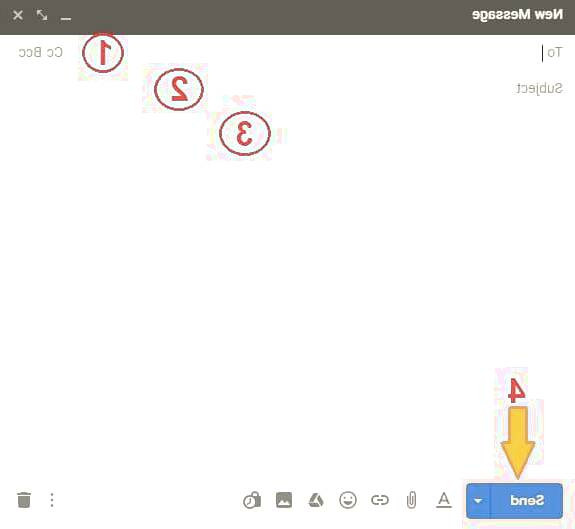 فرستادن ایمیل