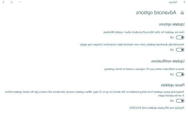 بستن آپدیت ویندوز