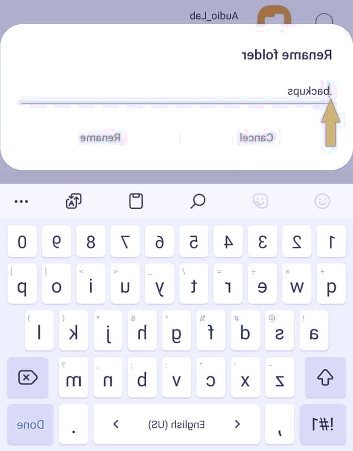 مخفی کردن پوشه