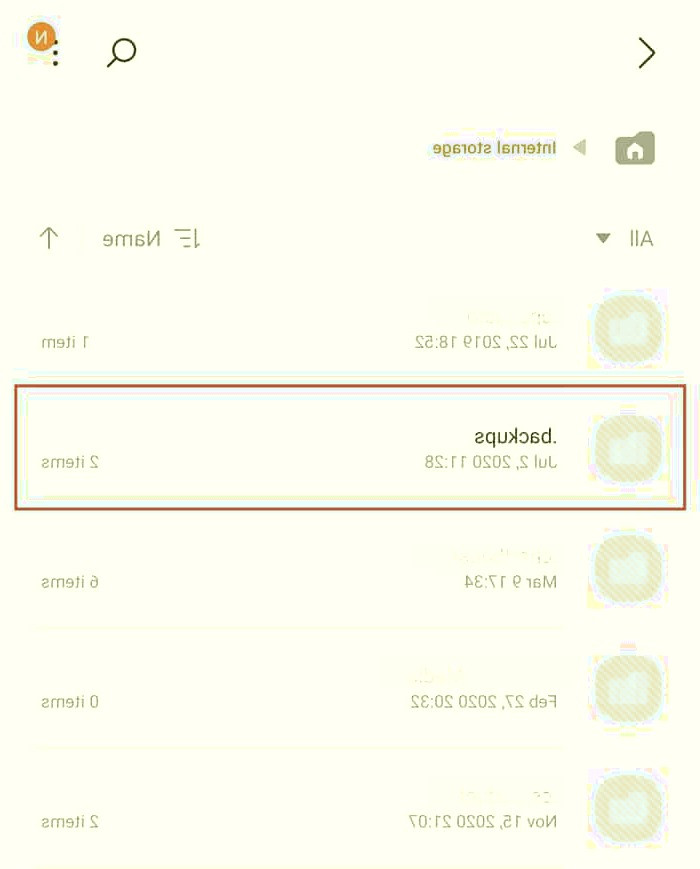 پوشه مخفی اندروید