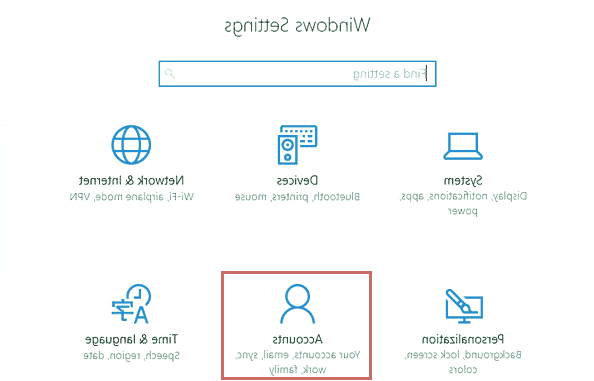 تغییر رمز ویندوز 10