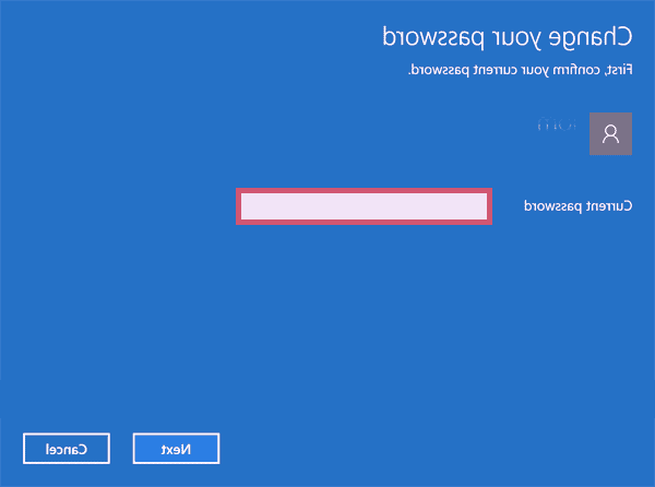 تغییر رمز ویندوز 10