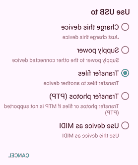 عدم نمایش فایل های گوشی