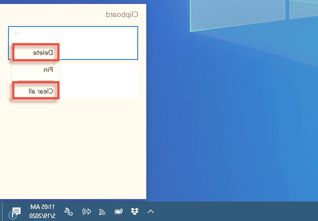 مدیریت کلیپ بورد