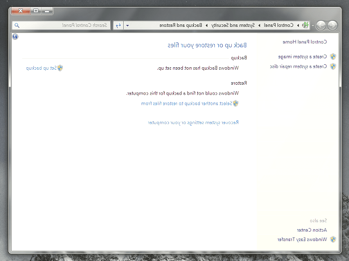 بکاپ ویندوز