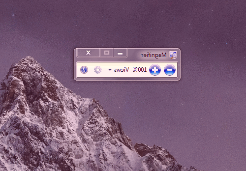 بزرگنمایی ویندوز