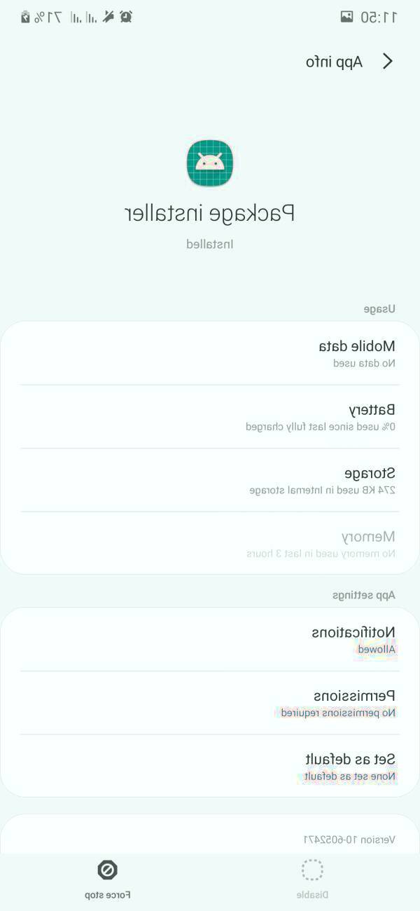 نصب نشدن برنامه