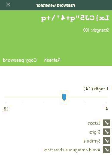 تولید رمز عبور