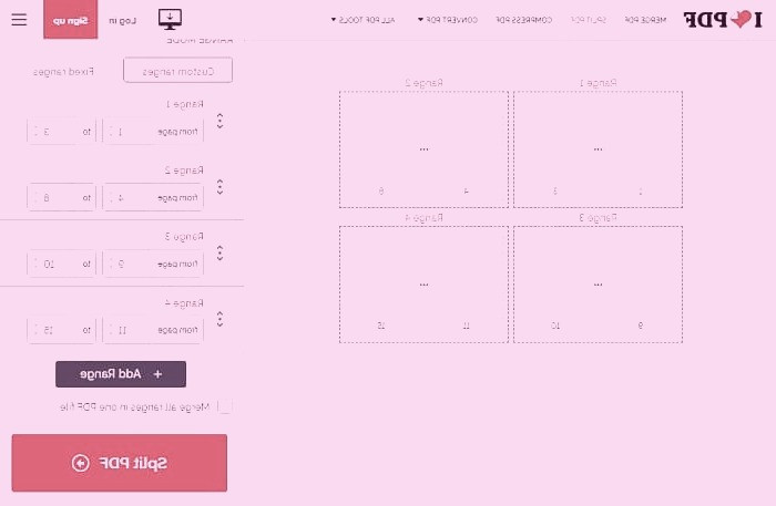 جداسازی فایل pdf